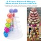 thumbnail image 2 of Macaron Tower Stand Ufurty, 6 niveles, plástico transparente, 2 of 9