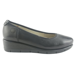 Zapato De Cuero Chalada Mujer Calafate-4 Negro Casual
