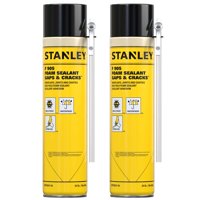 Sellador De Espuma Stanley F905 Gaps & Grietas, 48 Oz (1.4 L), Paquete De 2