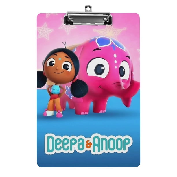 Deepa y Anoop Portapapeles de acrílico A4, tamaño carta estándar, carpeta con clip 31.8x 21.5CM para estudiantes, profesores y oficina