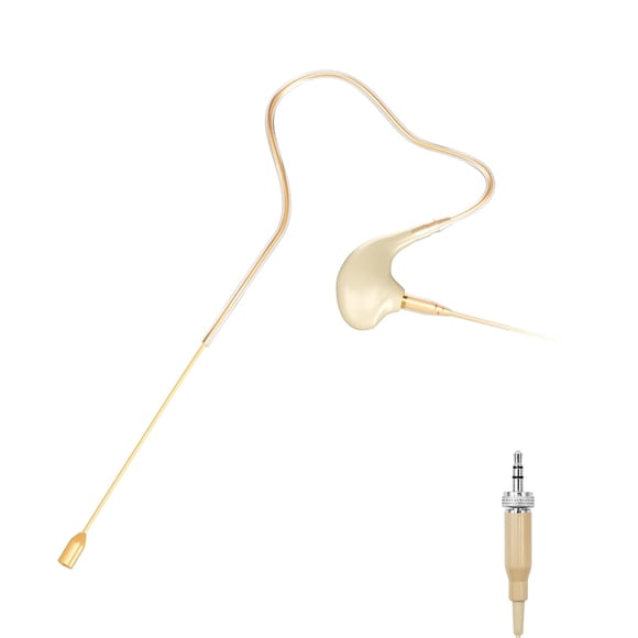 Micrófono de diadema KIMAFUN de un solo auricular, beige C2