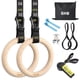 thumbnail image 1 of Anillos de gimnasia GHB Anillos de gimnasio de madera con correas ajustables, 1 of 9