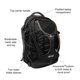 thumbnail image 3 of Mochila transportadora para perros Kurgo G-Train impermeable azul marino, 3 of 7