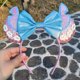 thumbnail image 4 of Diadema Opzzqz con Lazo de Glitter y Orejas de Ratón para Fiesta de Niñas, 4 of 5
