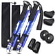thumbnail image 1 of Bastones de senderismo Covacure plegables de aluminio 7075, 1 of 9