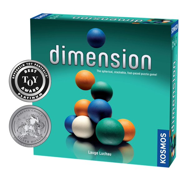 Juego de puzles Thames & Kosmos Dimension 3D de ritmo rápido para 4 jugadores