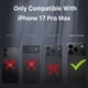 thumbnail image 2 of Funda con Funda para Cinturón M MYBAT PRO Maverick para iPhone 17 Pro Max, 2 of 9