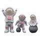 thumbnail image 3 of 3 Uds Estatuas De Astronauta Adornos Para Tartas Figuritas Para Alféizares Manualidades Decoración Rosa, 3 of 5