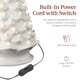 thumbnail image 4 of Árbol de Navidad Best Choice Products de cerámica de 18 cm con LED, 4 of 7