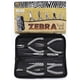 thumbnail image 2 of Pinzas The Beadsmith con estampado de cebra, juego de 6 piezas, 13 cm, 2 of 6