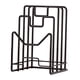 thumbnail image 4 of Soporte de tablero de corte, organizador de tableros de corte, soporte de tapa de sartén, soporte de utensilios de cocina para placas, tapas de sartén negro, 4 of 5