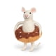 thumbnail image 1 of Ratón Decorativo de Fieltro de Lana en Donut Abbott 11 cm, 1 of 1