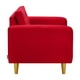thumbnail image 5 of Sofa Bote 1c Felpa 01 Rojo, 5 of 6