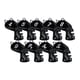 thumbnail image 2 of Cubiertas De Cabeza De Golf Mallet Putter Profesionales Equipo De Entrenamiento Al Aire Libre 9pcs Hierro Negro, 2 of 5