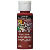 Pintura Acrílica Decoart Crafter'S, 60 Ml, Color Rojo Toscano
