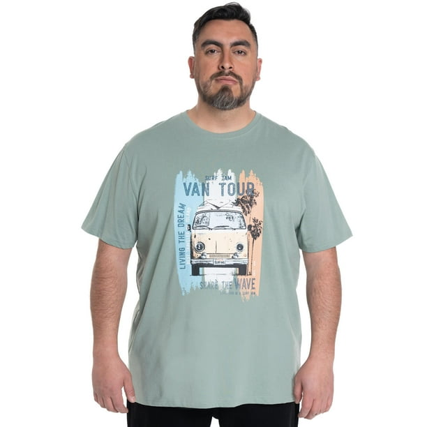 POLERA HOMBRE PRINT FRONTAL CUELLO REDONDO - KOTTING