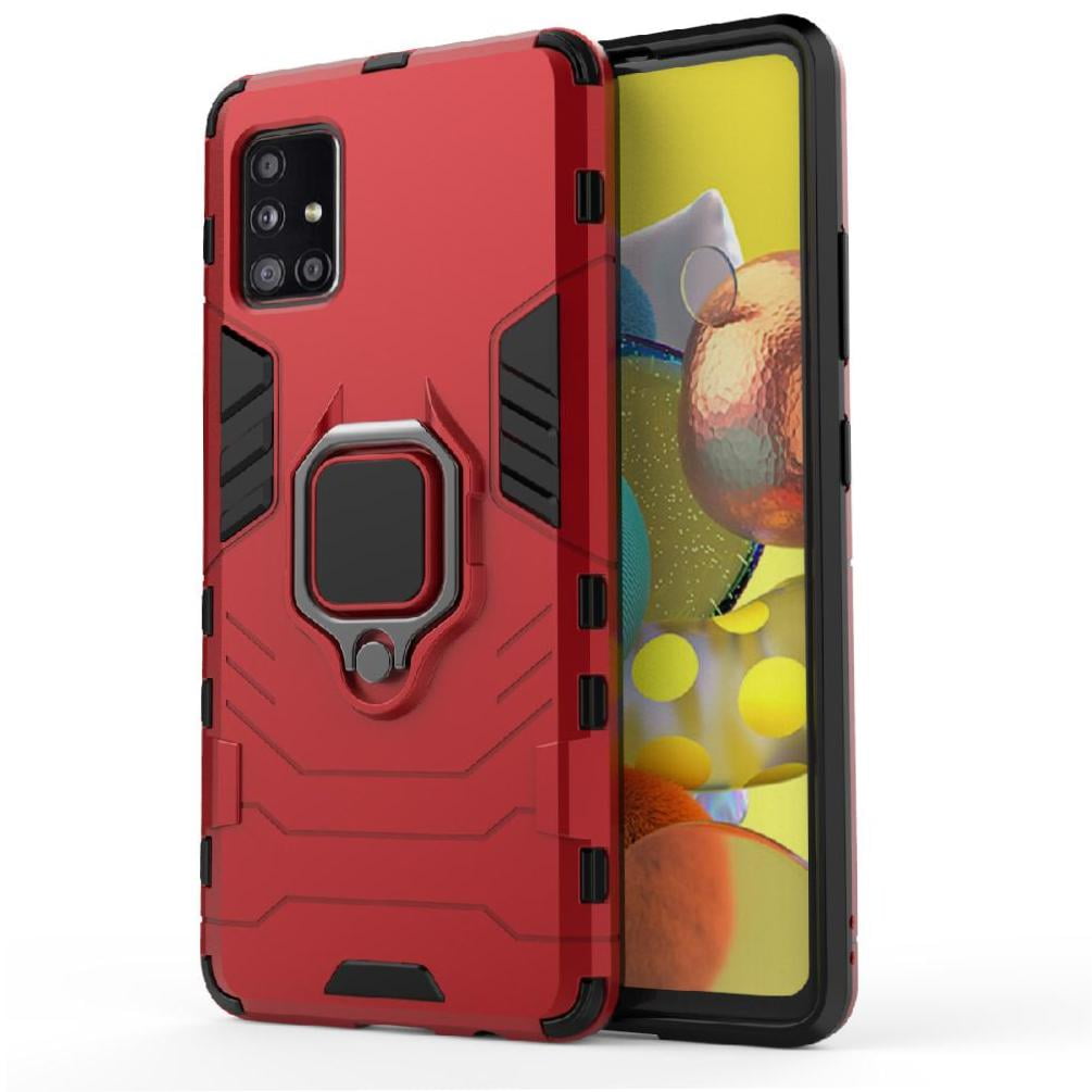Foxdock Funda Antigolpes Para Samsung Galaxy A51 5g – Protección Total Con Soporte Y Diseño Robusto