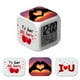 thumbnail image 1 of Reloj Despertador Cubo Luz Led Love, 1 of 2