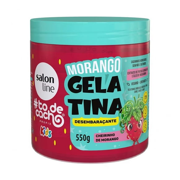 Gelatina Desenredante Kids Fresa 550 Gr