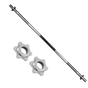 Linea Sport - Barra Pre-Olímpica Recta De 120Cm 4,4Kg Tipo De Ajuste Mariposa