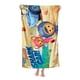 thumbnail image 3 of Team Umizoomi Toalla de playa de secado rápido con diseño temático, regalo para mujeres y niñas, ideal para cumpleaños, fans, amantes de la música, uso en la playa o al aire libre, 78 × 150 cm, 3 of 6