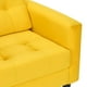 thumbnail image 4 of Sofa Retro 1C Felpa 00 Amarillo, 4 of 6