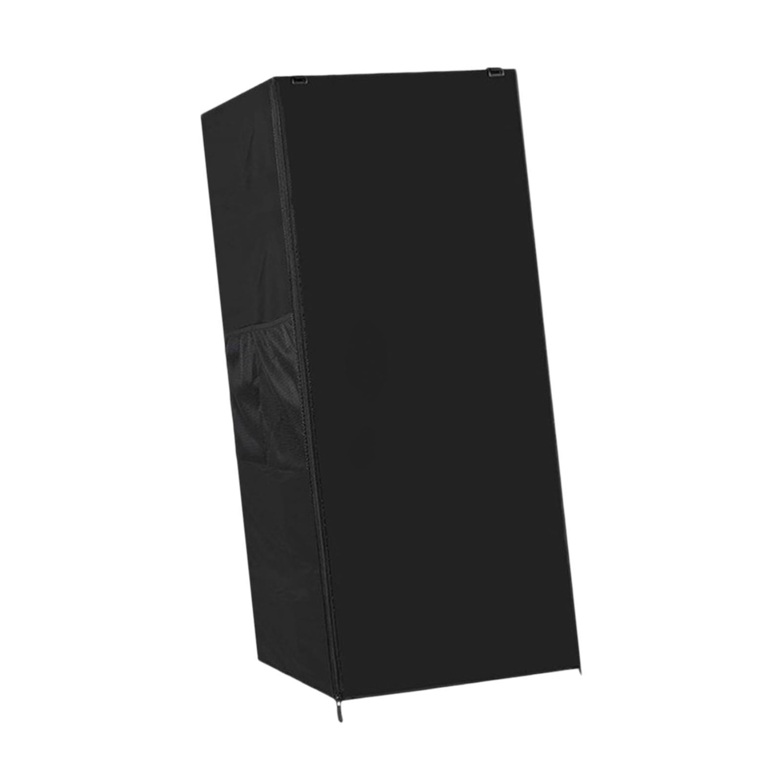 Bothyi - Funda Para Refrigerador De Exterior, Color Negro, Para Jardín, Césped Y Hogar, 84 X 84 X 171 Cm.