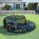 thumbnail image 1 of Parque infantil para gatos LUCKITTY Outdoor Rainbow con tienda de campaña y túnel, 1 of 8