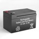 thumbnail image 2 of Batería SLA BatteryGuy 12V 12Ah Recargable (2 unidades), 2 of 7
