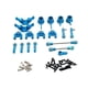 thumbnail image 2 of Conjunto Combinado De Piezas De Repuesto De Coche Teledirigido, Accesorio Para Wltoys 1/28 K989 K979 K969 RC Car Azul, 2 of 5