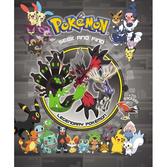 Book Viz Media Pokémon Seek and Find: Pokémon legendarios
