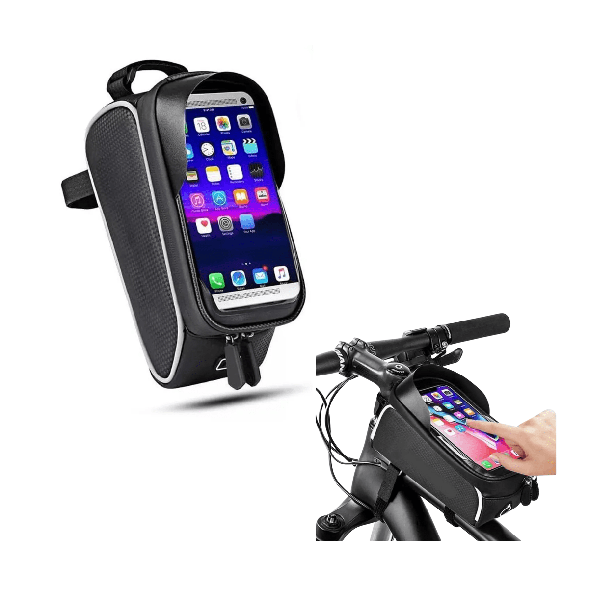 Genérico - Soporte De Celular Para Bicibleta Impermeable Antirobo