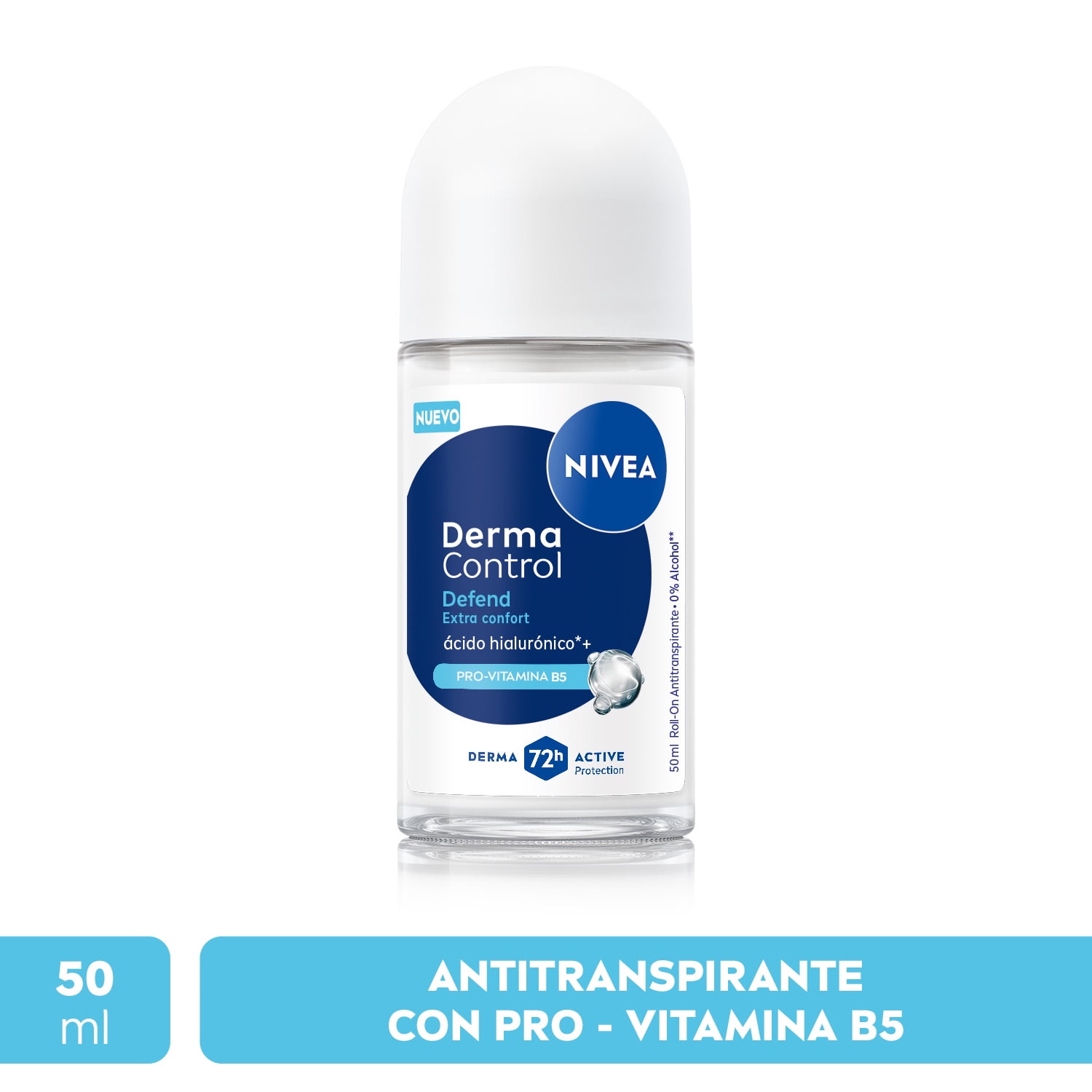 Nivea Desodorante Derma Control Defend Roll On 50ml