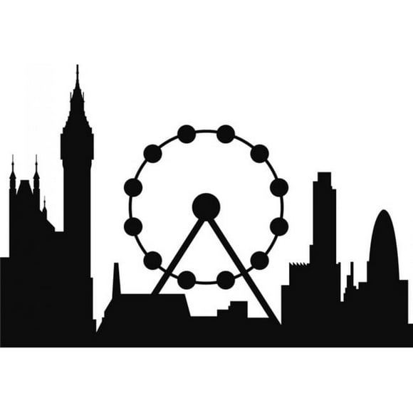 Decomural London City Skyline United Kingdom WS-18452
