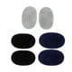 thumbnail image 2 of 3 pares de costuras oval codo / rodilla parches pantalones vaqueros reparan arte de costura apliques, 2 of 5
