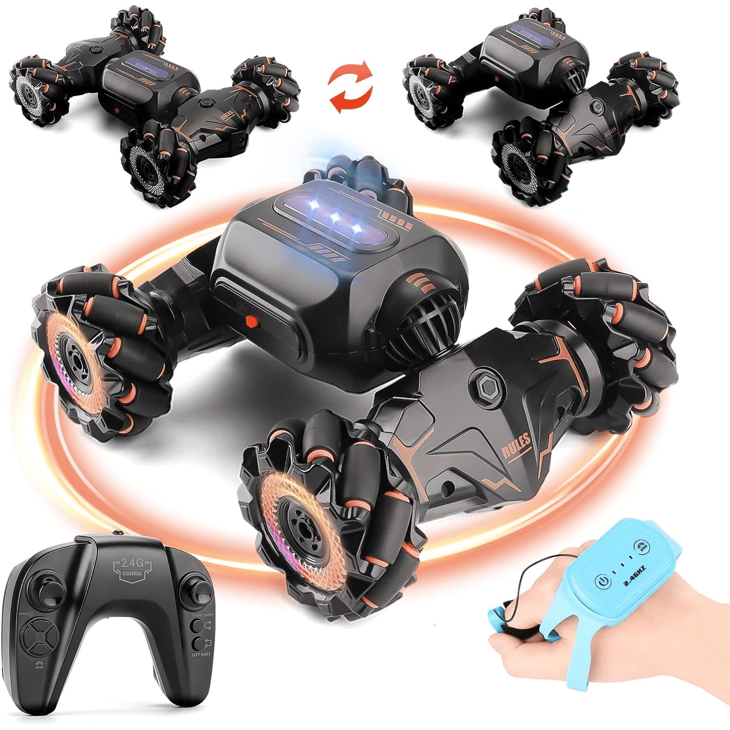 Auto Control Remoto Aaronmei Almighty Drift 4wd Naranja