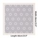thumbnail image 2 of INSPIRE CHIC Bufanda de Mujer con Patrón Redondo, Cuadrado de 22.8" Ligero Chiffon Estilo Fresco Pañuelo Bandanas 22.8x22.8"(LxW) Gris, 2 of 6