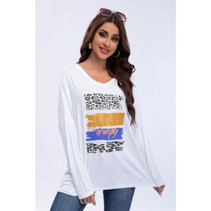 Likeshop - Blusa Polera Mujer Algodon Manga Larga Oversize Diseños 3306
