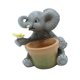 thumbnail image 1 of Plantador De Estatuas De Elefante De Jardín Creativo Para Balcón Interior granja Al Aire Libre Con Mariposa, 1 of 5