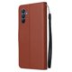 thumbnail image 3 of Funda Cartera para Samsung Galaxy A16 con Tarjetero, Soporte y Cordón - Protección Marrón, 3 of 5