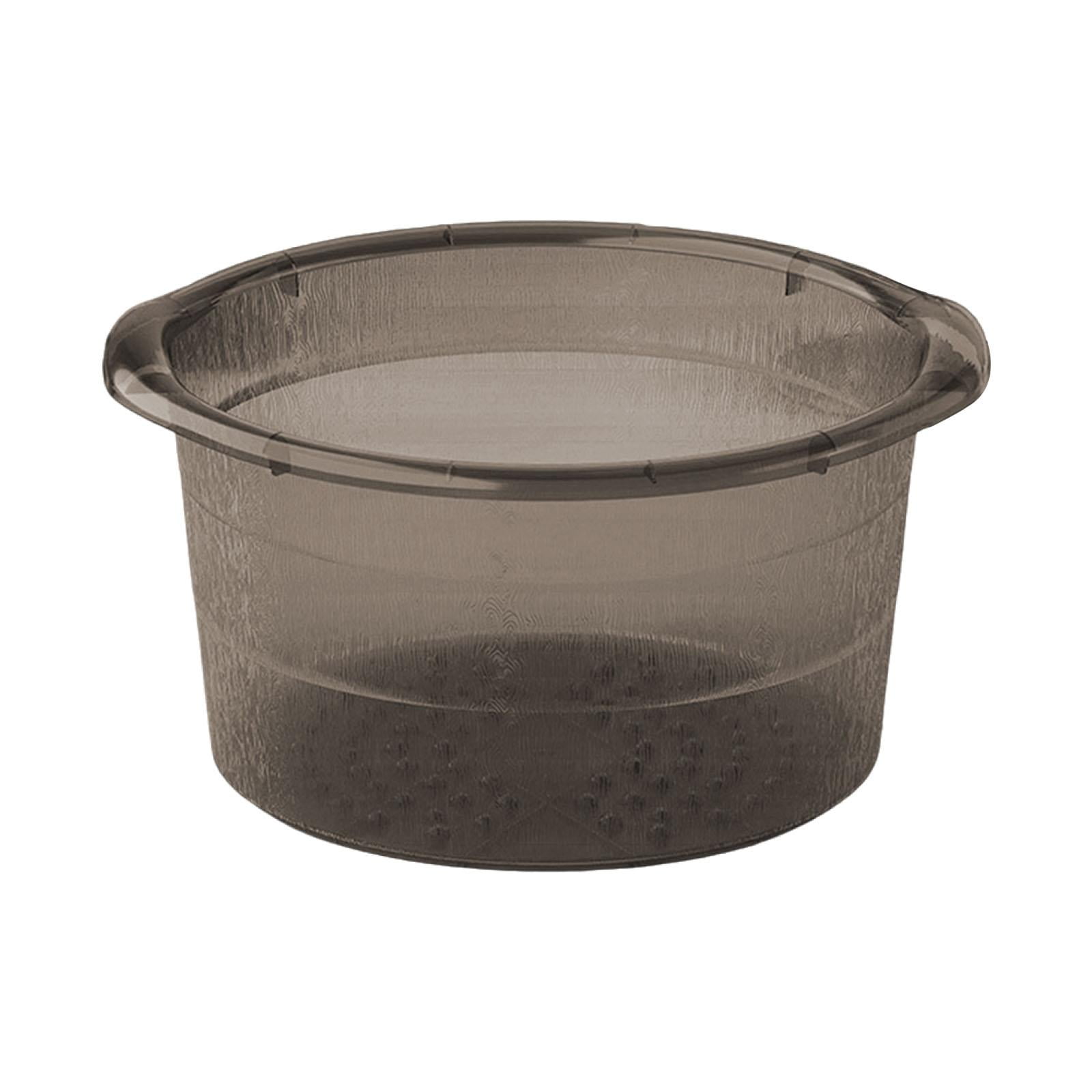 Ioensy - Lavabo Para Pies, Bañera De Inmersión Para Lavar Los Pies, Tratamiento De Spa En Casa, Color Negro