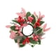 thumbnail image 1 of Corona De Velas Con Hojas Artificiales De Navidad, Decoración De Mesa Para Fiesta De Bodas, Estilo A, 1 of 3