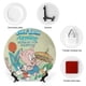 thumbnail image 3 of Tiny Toon Plato decorativo de porcelana fina (bone china), plato decorativo de cerámica para hogar, oficina, soporte de pared, platos decorativos para dormitorio - 6 pulgadas (15 cm), 3 of 6