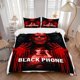 thumbnail image 1 of Set of 3 Black Phone Duvet Covers, 1 of 1