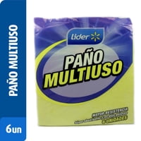 Paño Multiuso Bolsa 6 Un Lider