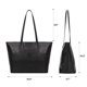 thumbnail image 5 of Bolso Tote Montana West 43 cm Bolsa de hombro para trabajo, 5 of 6