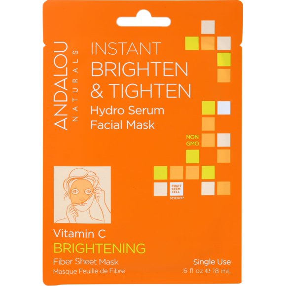 Mascarilla Facial Andalou Naturals 18 ml Ilumina y Reafirma