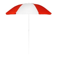 Genérico - Sombrilla 2.20 Mts Diametro Playa Camping Diseño Doble Color