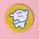 thumbnail image 1 of 1PCS Mini Mirror Cartoon Touch Up Makeup Cartoon Small Mirror Skin Care Tools Pu Handheld Small Round Mirror Health & Beauty, 1 of 3