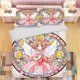 thumbnail image 5 of Cardcaptor Sakura Anime Printed Pillowcase Set for Adults and Children Duvet Cover Comforter Home Fashion Boys Girls 3D Bedding, 5 of 5
